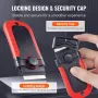 Razor Blade Scraper Locking Scraper Tool 15 Ekstra klinger med