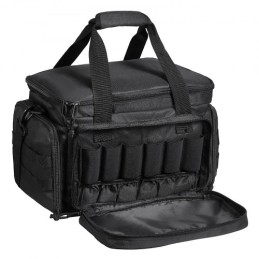 Range Bag for 4 Pistols Tactical Gun Range Bag Single Shoulder Strip Black