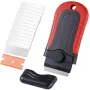 Razor Blade Scraper Locking Scraper Tool 15 Ekstra klinger med