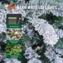 Juletræ 6.5ft Prelit flokede Xmas Tree med 250 LED -lys 814 tip
