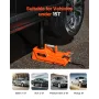 Elbil Jack 15 ton /33000 lbs bærbart Jack Kit med LED -lys
