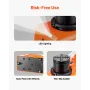 Elbil Jack 15 ton /33000 lbs bærbart Jack Kit med LED -lys