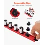 Socket Organizer Rail Set 3pcs Aluminium Socket Arrangører med