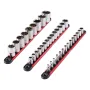 Socket Organizer Rail Set 3pcs Aluminium Socket Arrangører med