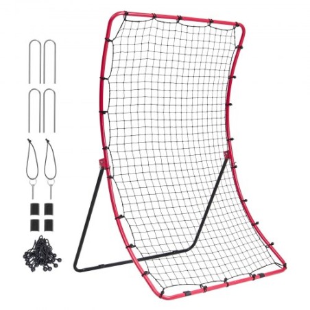 Baseball og softball rebounder net 4x5,5 ft pitchback All Angle Fielding