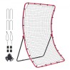 Baseball And Softball Rebounder Net 4x5.5 ft PitchBack All Angle Fielding