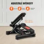 Trappetrin til træning hjemme mini twist stepper modstandsband