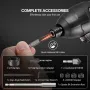 Drill Bit Set, 246 Pieces Drill and Driver Bit Set, Screwdriver Bit Set Suitable for Wood Metal Cement Drilling and Screw Drivin