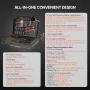 Drill Bit Set, 246 Pieces Drill and Driver Bit Set, Screwdriver Bit Set Suitable for Wood Metal Cement Drilling and Screw Drivin