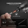Drill Bit Set, 70 Pieces Drill and Driver Bit Set, Screwdriver Bit Set Suitable for Wood Metal Cement Drilling and Screw Driving