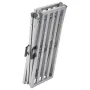Work Platform, 4 Gear Adjustable Height, Folding Alloy Steel Step Ladder, Portable Scaffolding Platform, 880 lb Load Capacity, N