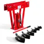 Hydraulisk rørbender, 12 ton manuelt rørbøjningsværktøj med 6
