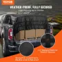 Lastnettet Heavy Duty Cargo Net 120 "X 105" Justerbare spænder