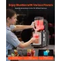 4L kommerciel slushy maskine margarita smoothie frossen