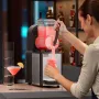 Commercial Slushy Machine, 4L Single Tank Frozen Drink Machine, 16 Cups Stainless Steel Margarita Smoothie Frozen Drink Maker, S