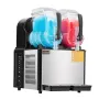 4LX2 Tank Commercial Slushy Machine Margarita Smoothie Frozen