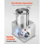 Food Processor & Vegetable Chopper 10L Food-kvalitet Rustfrit