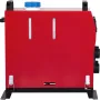12V 5000W Air Diesel Heater with LCD switch, Diesel Heater with remote control and 4 air outlets for Boats Car Trucks Campervans