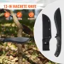 Jagtkniv og hatchet øks combo sæt kappe fast bladkniv camping