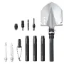 Survival Shovel, 13 in 1 Camping Shovel Folding Multitool, Military Grade Portable Compact Tactical Shovel, Multifunction for Of