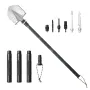 Survival Shovel, 13 in 1 Camping Shovel Folding Multitool, Military Grade Portable Compact Tactical Shovel, Multifunction for Of