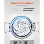 Food Processor & Vegetable Chopper 4L Food-kvalitet Rustfrit