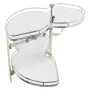 Swing Left Blind Corner Cabinet, Pull Out Organizer for 36 inch Width Blind Cabinet, 2 Tier Height Adjustable Swing Tray, Soft C