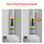 4 "Til 3,5" Radon Mitigation Fan System Kit Stille 260 CFM