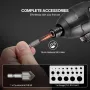 Drill Bit Set, 101 Pieces Drill and Driver Bit Set, Screwdriver Bit Set Suitable for Wood Metal Cement Drilling and Screw Drivin