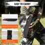 Camping Hatchet and Machete Knife Set with Sheath, Hunting Knife, Flashlight, Paracord, 16 inch Machete, Stainless Steel Camping
