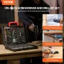Drill Bit Set, 318 Pieces Drill and Driver Bit Set, Screwdriver Bit Set Suitable for Wood Metal Cement Drilling and Screw Drivin