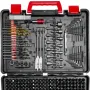 Drill Bit Set, 318 Pieces Drill and Driver Bit Set, Screwdriver Bit Set Suitable for Wood Metal Cement Drilling and Screw Drivin
