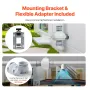 4 "Til 4,5" Radon Mitigation Fan System Kit Quiet 260 CFM