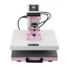 Heat Press Machine 15x15 i Slide Out Heat Transfer Machine T-shirts Pink