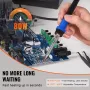 Lodning Iron Station 80W LCD Display Soldering Station Kit & 5
