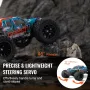 Remote Control Car, 1:14 Scale RC Car for Kids, All Terrain 4WD Off-Road Truck with 45° Wheelie & Adjustable Speed, 42 km/h High