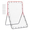 Baseball og softball rebounder Net 3x4,5 ft pitchback 3-vejs træner