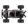 Remote Control Car, 1:10 Scale RC Car for Kids, All Terrain 4WD Off-Road Monster Truck with 45° Wheelie & 2 Batteries, 38 km/h H