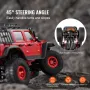 Fjernbetjeningsbil 1:24 Skala Fuld belysning 4WD Off-road