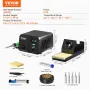 Soldering Iron Station, 70W Digital Display Soldering Station Kit, 122°F- 932°F Temp Control & Built-in Transformer, Auto Standb