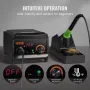 Lodning Iron Station 75W LCD Display Soldering Station Kit 122