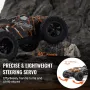Remote Control Car, 1:10 Scale RC Car for Kids, All Terrain 4WD Off-Road Truck with 45° Wheelie & Adjustable Speed, 50 km/h High