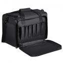 Range Bag for 3 Pistols Tactical Gun Range Bag Single Shoulder Strip Black