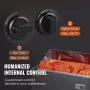 Sauna Heater, 8KW Electric Sauna Stove, 400V 3N Portable Indoor/Outdoor Sauna Heater with 3h Timer, Built-In Controls for 8-12 m