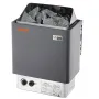 Sauna Heater, 8KW Electric Sauna Stove, 400V 3N Portable Indoor/Outdoor Sauna Heater with 3h Timer, Built-In Controls for 8-12 m