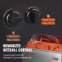 Sauna Heater, 8KW Electric Sauna Stove, 400V 3N Portable Indoor/Outdoor Sauna Heater with 3h Timer, Built-In Controls for 8-12 m