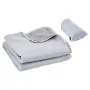 Camping Blanket 2x1.5m (79" x 59") Wearable Warm Stadium Blanket Outdoor Light Grey