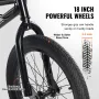 18-tommer BMX Bike Freestyle Bike Men Kids BMX Bicycle Hi-Ten