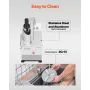 Foodprocessor og grøntsagschopper m/ 6 klinger mad kvalitet