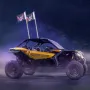 LED piskelys 2pcs 3ft RGB antenne lys med flag fjernapp ATV UTV